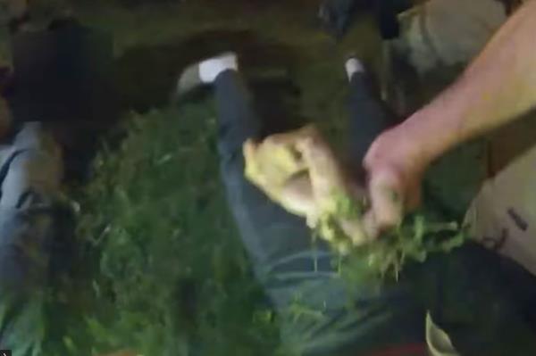 Walters forcibly pulled the 17-year-old out of the house and to the ground causing injury to him while one of the officers handcuffed the unarmed male before placing the two teens into patrol cars.