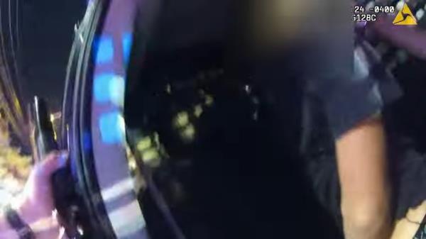 As the other trooper placed the teen in the back of a police vehicle, Walters turned off his body camera before he turned around and headed back to the other car wher<em></em>e he punched the defenseless teen in the face.