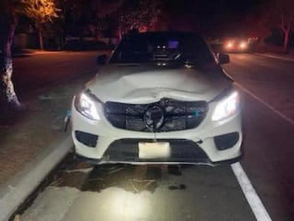 A Mercedes GLE 43 AMG driven by Grossman fatally crashed into the two boys before fleeing the scene on Sept. 29, 2020.