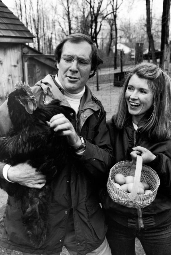 Martha and Andrew Stewart in in 1980