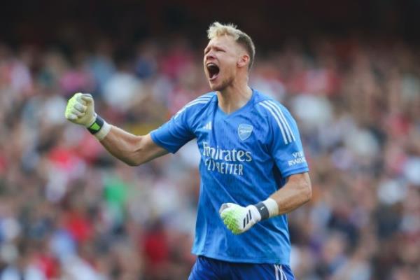 Arsenal goalkeeper Aaron Ramsdale