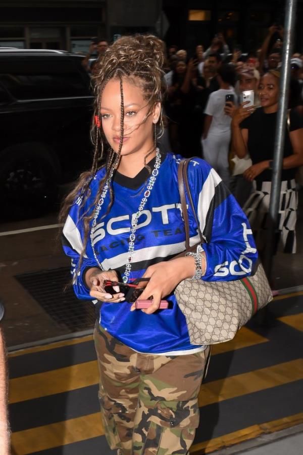 Rihanna in New York City on July 23, 2024