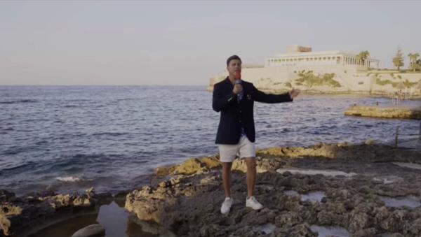 Colin Jost on the final day of the 2024 Paris Olympics