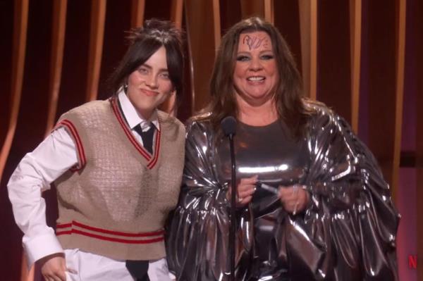 Billie Eilish and Melissa McCarthy got a good laugh when all was said and done after Eilish 