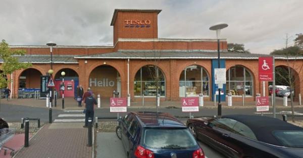 A man in his 50s died five days after suffering serious injuries in a fight outside a Tesco store in Hertfor<em></em>d (Picture: Google)
