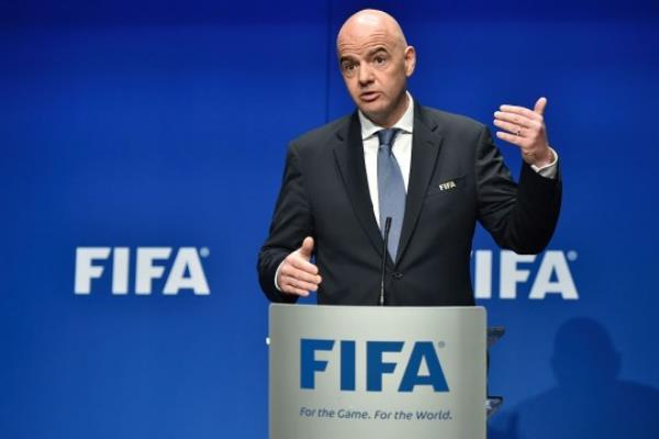 FIFA president Gianni Infantino
