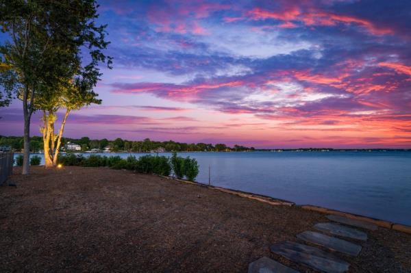 Beyond the perks of luxe interiors, the dwelling also has a great waterfront perch.