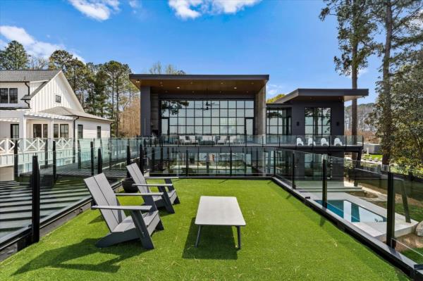 As high-priced sales rise, a greater focus comes into the stock of luxe homes, such as this one at 17028 Island View Dr. in Cornelius.