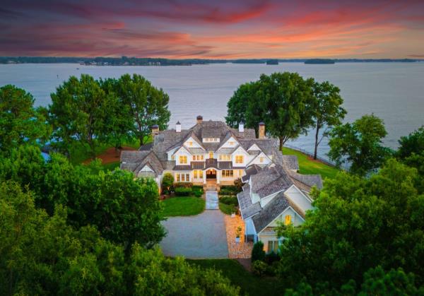 This stunner at 124 Wellcraft Ct. asks $13.8 million.
