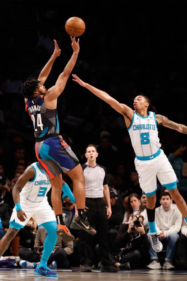 Cam Thomas scored 26 points in 25 minutes for the Nets on Thursday.