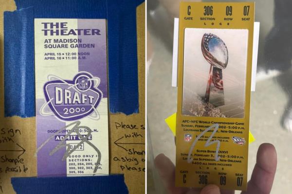 Some attendees say they are trying to remove the autographs so they don't affect the value of their memorabilia 