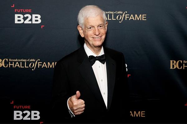 Mario Gabelli in a tux.