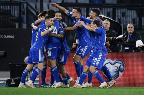 Italy see off North Macedo<em></em>nia to close in on Euro 2024