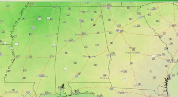 Tuesday-Wednesday rain