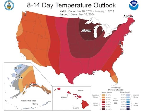 8-14 day temp outlook